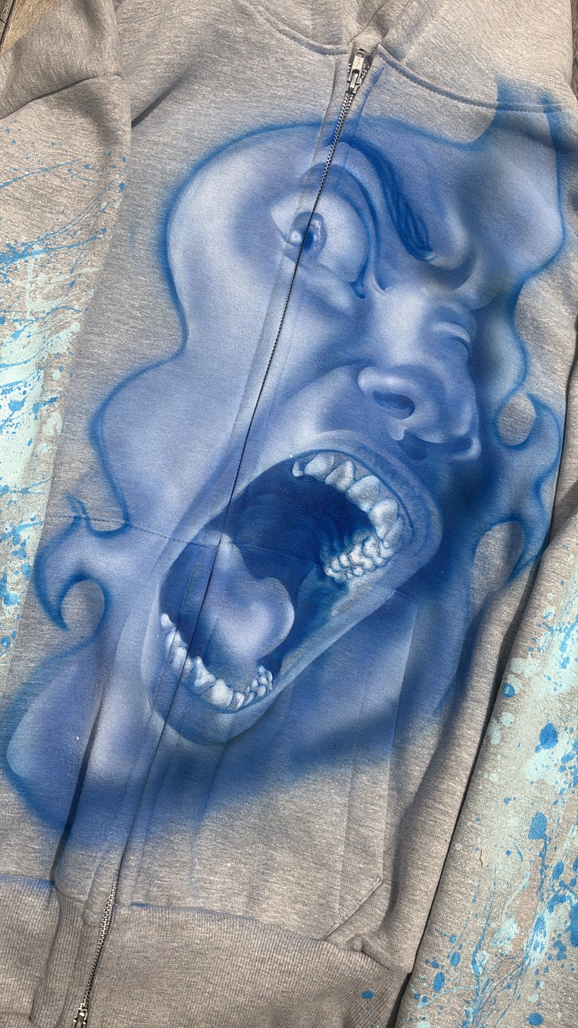 Peach Gallery Hoodie, Scream 02 (Large)
