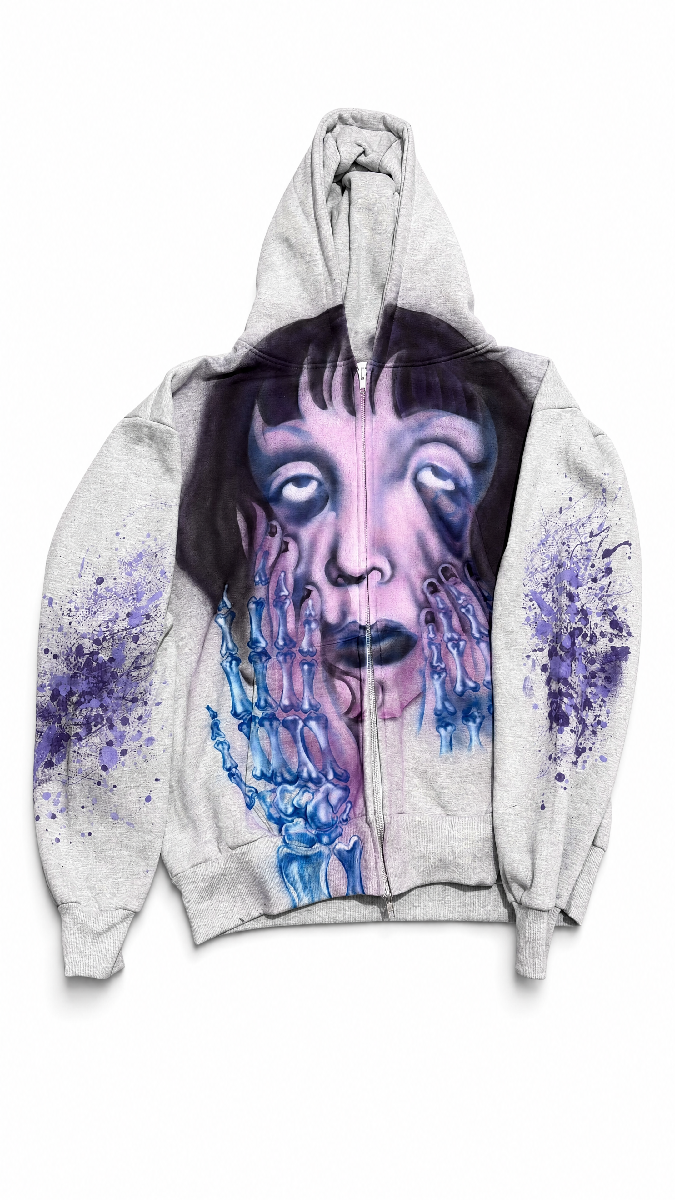 Peach Gallery Hoodie, LOOK AT ME 03 (Large)