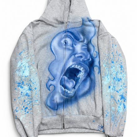 Peach Gallery Hoodie, Scream 02 (Large)