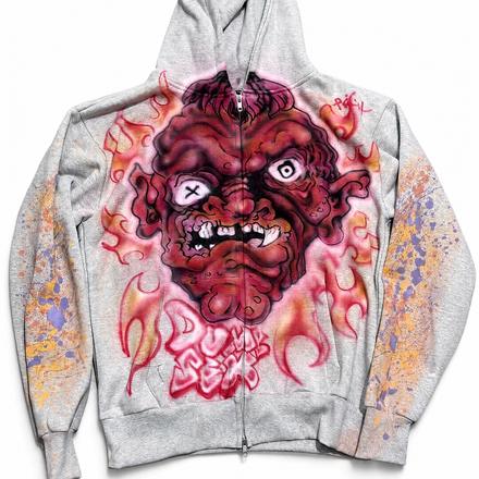 Peach Gallery Hoodie Dumb Sex 05 (Medium)