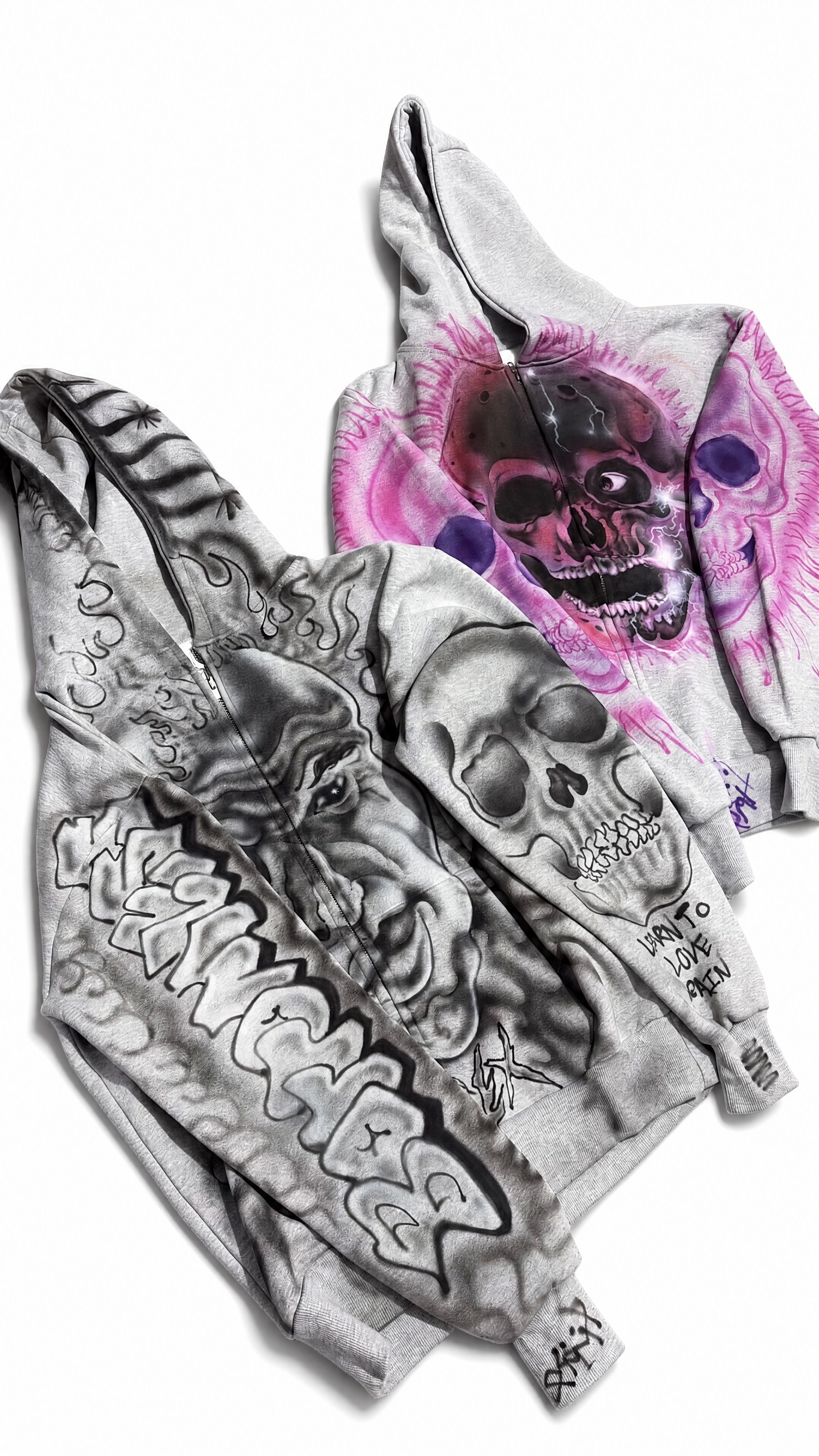 Peach Gallery Hoodie Crazy gramps 08 (Medium)