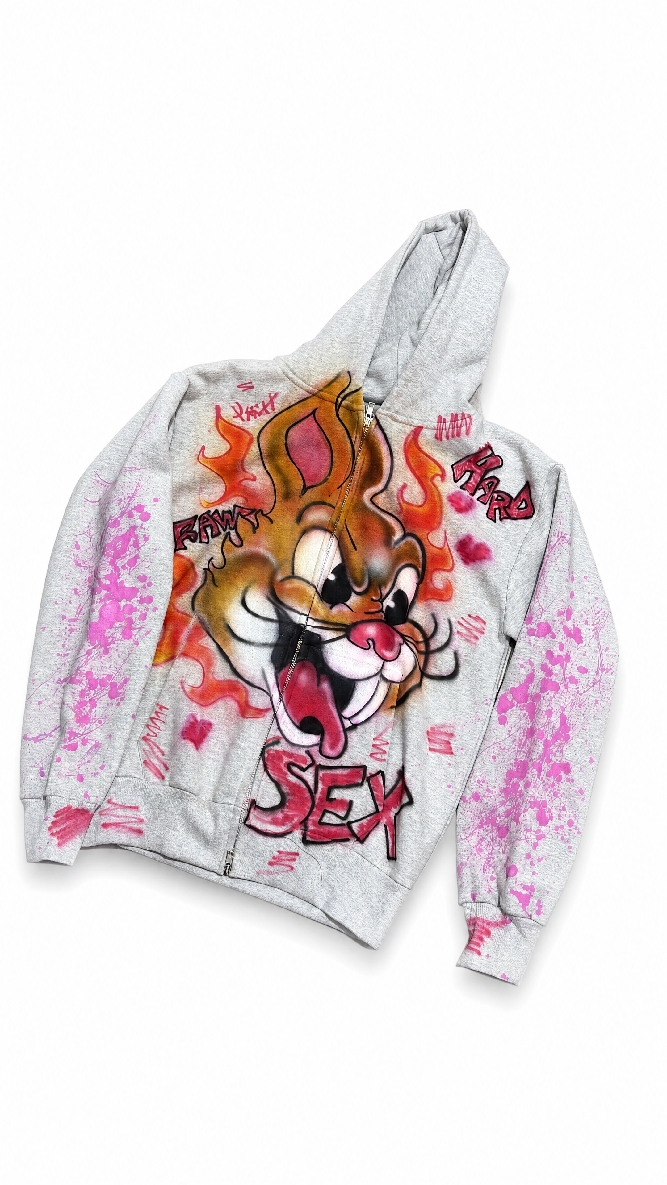 Peach Gallery Hoodie Sex bunny 07 (Small)