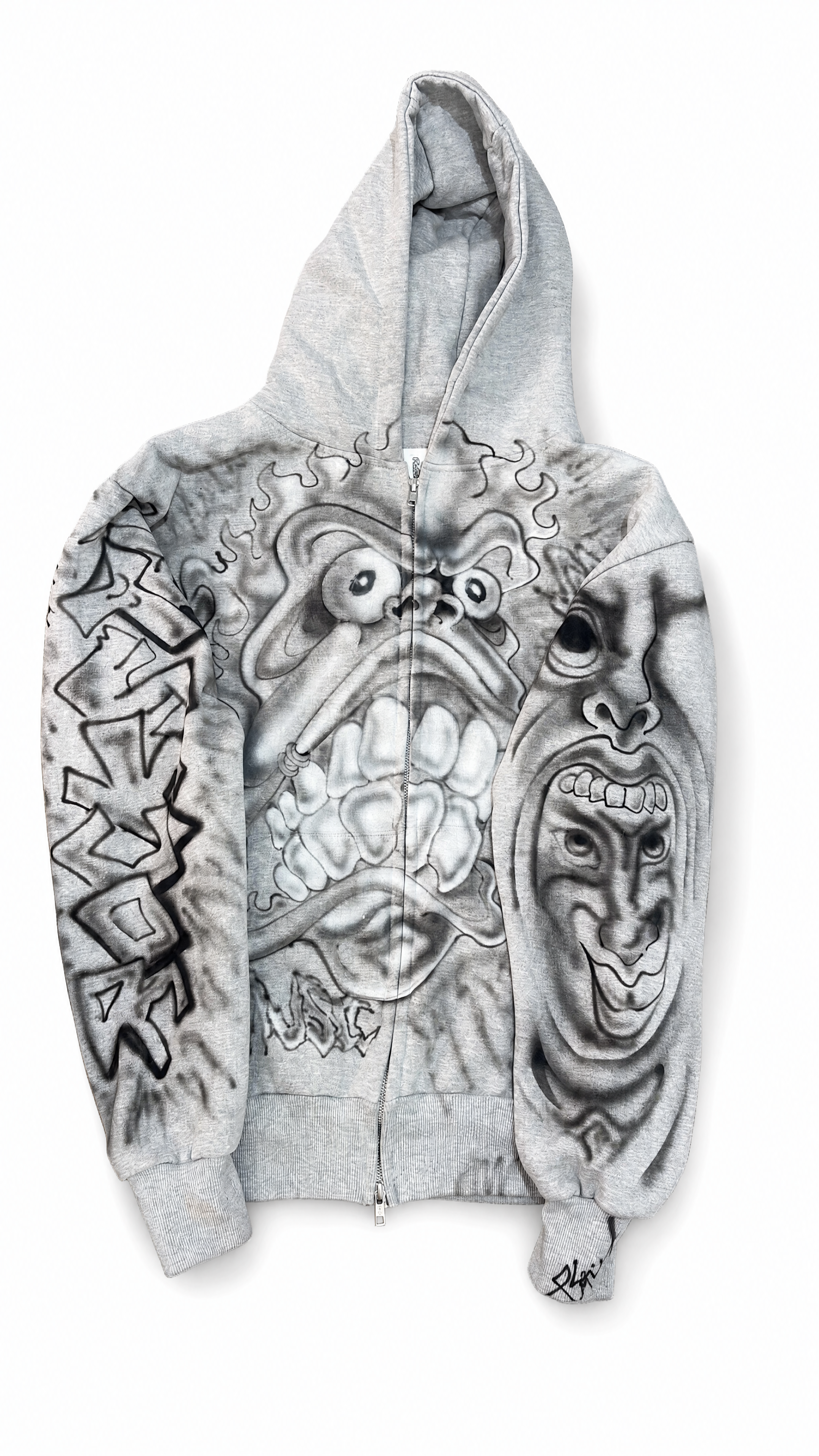Peach Gallery Hoodie Crazy monkey 10 (Medium)
